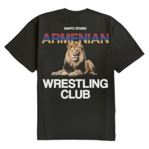 kenny Santo Studio Merch Armenian Wrestling Tee0