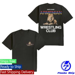 kenny Santo Studio Merch Armenian Wrestling Tee1