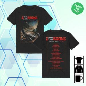 kenny Scorpions Merch Store Coming Home Live Cover Shirtss