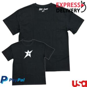 kenny Seasons Skate Shop Store Merch Carpet C Star Metallic Tee Black