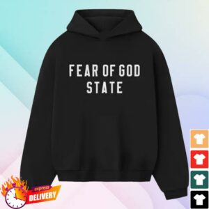 kenny Secret Sneaker Store Merch Fog Essentials Ss25 90S Black Hoodie