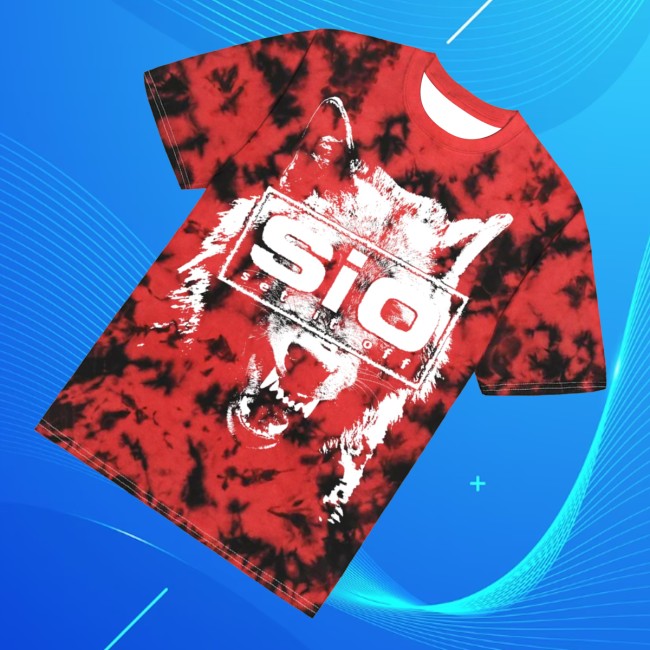 kenny Set It Off Merch Store Red Tie Dye Wolf Tees kenny Set It Off Merch Store Red Tie Dye Wolf Tees