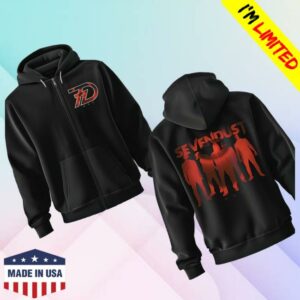 kenny Sevendust Merch Shop Store Sevendust The Band Double Sided Hoodies