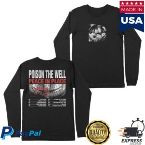 kenny Sharptone Records Merch Poison The Well Peace In Place Long Sleeve0