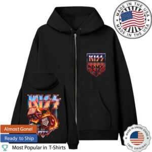 kenny Shop Kiss Online Merch Kiss Army Landlocked In Vegas Zip Hoodie