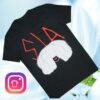 Sia Music Shop Merch Big Wig Tee 1 Sia Music Shop Merch Big Wig Tee