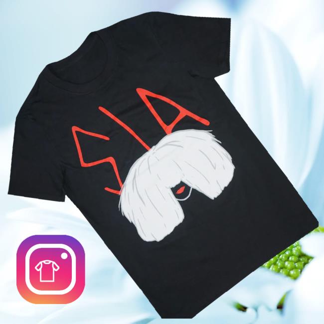 Sia Music Shop Merch Big Wig Tee 3 Sia Music Shop Merch Big Wig Tee