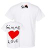 Sia Music Shop Merch Gimme Love Tee 1 Sia Music Shop Merch Gimme Love Tee
