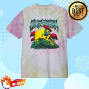 kenny Silverstein Merch Store Skull Shroom Tie Dye Shirt