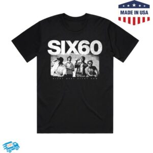 kenny Six60 Store Merch Right Here Right Now Black Shirt