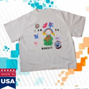 Souvenir Of The Sunday Store Merch Shop I Am So Monkey T-Shirt