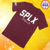 kenny Splx Apparel Merch Splx Logo Shirt Maroon1