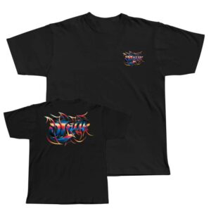 kenny Strap Merch Shop Strap Wire Logo Tee Black