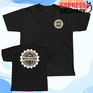 kenny Strap Merch Shop Strap Worldwide Tee Black