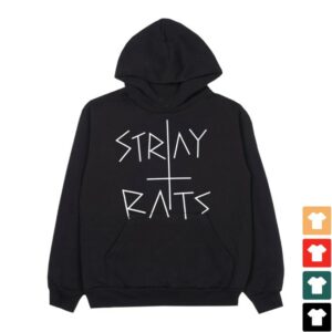 kenny Stray Rats Merch Store Box Cutter Hoodie Black