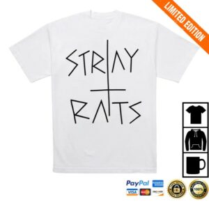 kenny Stray Rats Merch Store Box Cutter Shirt White