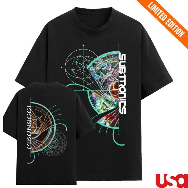 Subtronics Merch Shop Subtronics Fibonacci Tour Tee 4 Subtronics Merch Shop Subtronics Fibonacci Tour Tee