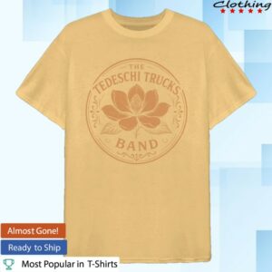 kenny Tedeschi Trucks Band Merch Gold Flower T Shirt