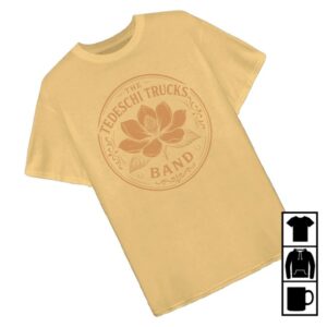 kenny Tedeschi Trucks Band Merch Gold Flower T Shirt0