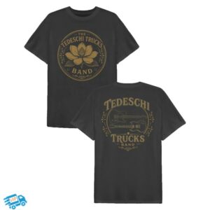 kenny Tedeschi Trucks Band Merch Pepper Flower Twin Guitar T Shirt