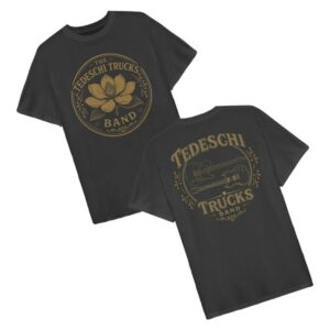 kenny Tedeschi Trucks Band Merch Pepper Flower Twin Guitar T Shirt1