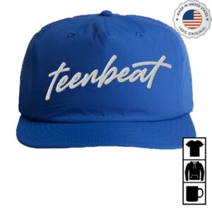 kenny Teen Beat Merch Store Blue Logo Hat