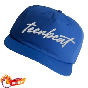 kenny Teen Beat Merch Store Blue Logo Hats kenny Teen Beat Merch Store Blue Logo Hats