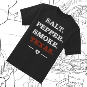 kenny Texas Snax Merch Salt Pepper Smoke Texas Bbq T Shirt Vintage Pitmaster Tee1 kenny Texas Snax Merch Salt Pepper Smoke Texas Bbq T Shirt Vintage Pitmaster Tee1