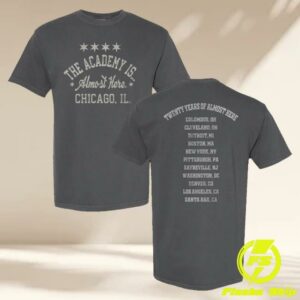 kenny The Academy Is Merch Store Shop Boxing Date Back Tee