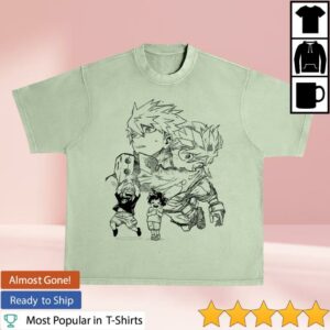 kenny The Anime Domain Merch Store End Of An Era Heavy Weight Shirt Olive Green