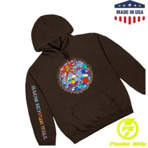 kenny The Beach Boys Merch Shop Stained Glass Hoodies