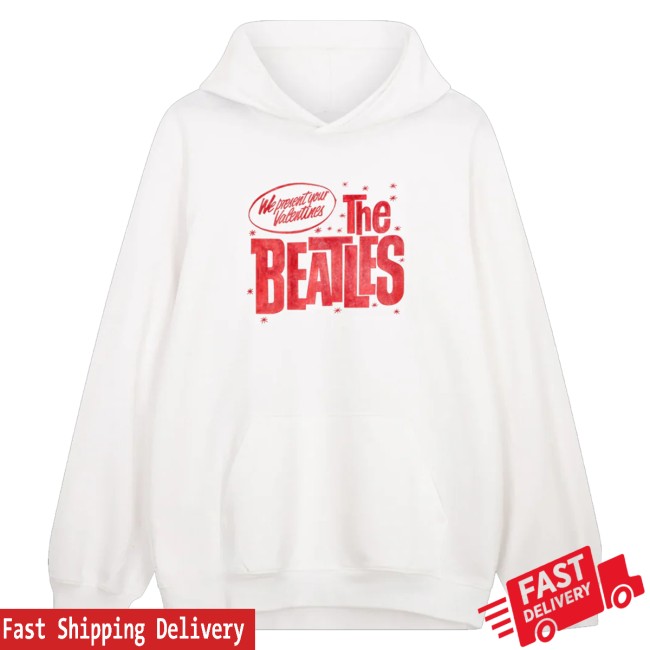 The Beatles Merch Store Valentine's Day '63 Hoodie 2 The Beatles Merch Store Valentine's Day '63 Hoodie