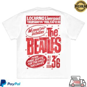 The Beatles Merch Store Valentine's Day '63 T-Shirt