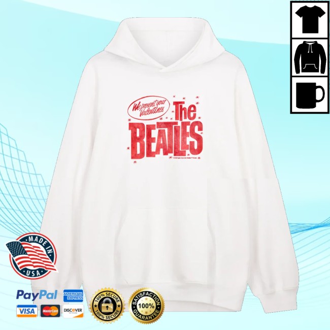 The Beatles Merrch Store Valentine's Day '63 Hoodie 2 The Beatles Merrch Store Valentine's Day '63 Hoodie