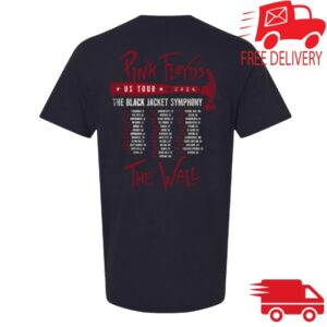 The Black Jacket Symphony Merch Store The Wall 2026 Tour Shirt