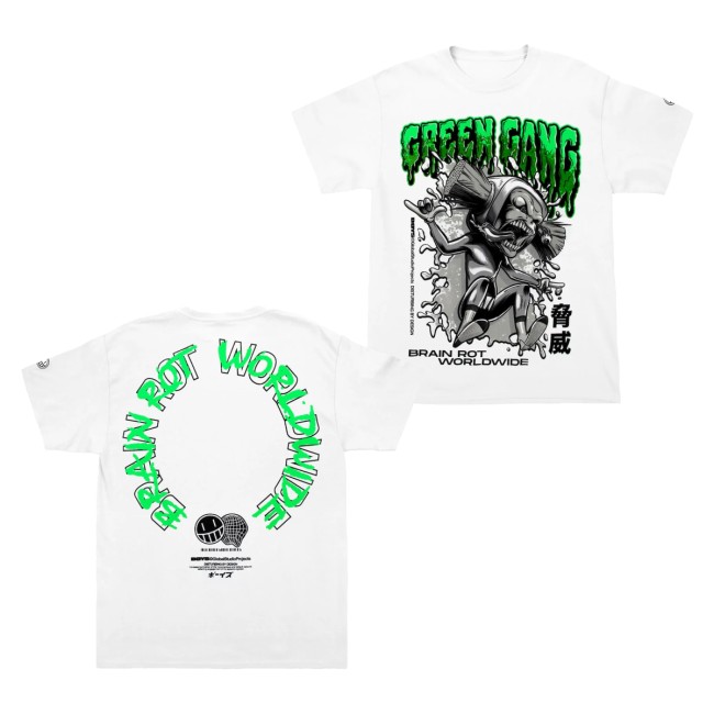 The Boys Store Merch Green Gang Brush Head Tee 5 The Boys Store Merch Green Gang Brush Head Tee