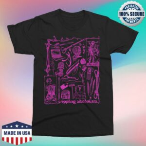 kenny The Flenser Merch Store Crippling Alcoholism Camgirl Collage Shirt