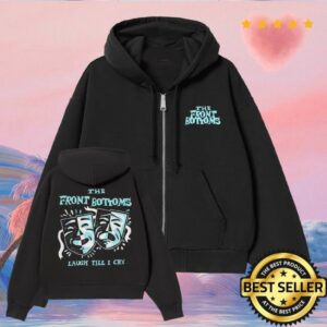 kenny The Front Bottoms Merch Shop Store Masks Black Zip Up