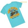 kenny The Front Bottoms Merch Shop Store Motorcycle Skeletons Lagoon Blue T Shirtd