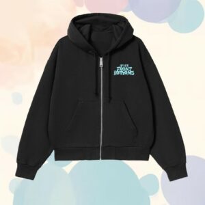 kenny The Front Bottoms Merch Store Masks Black Zip Up