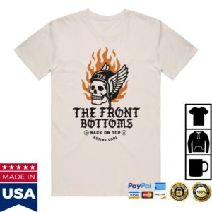 kenny The Front Bottoms Merch Store Moto Tour Natural Shirts