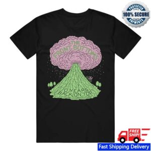 kenny The Front Bottoms Merch Store Volcano Black T Shirt