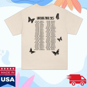 The Happy Fits Merch Store Butterfly Tour Shirt