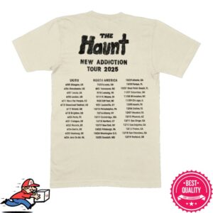 kenny The Haunt Merch Store New Addiction Tour Shirt