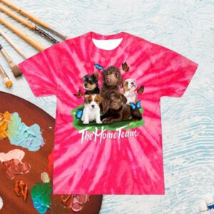 kenny The Home Team Merch Store Puppy Tie Dye Shirt