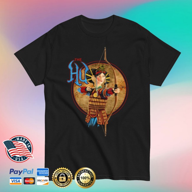 The Hu Merch Store Archer Painting Black Shirt 2 The Hu Merch Store Archer Painting Black Shirt