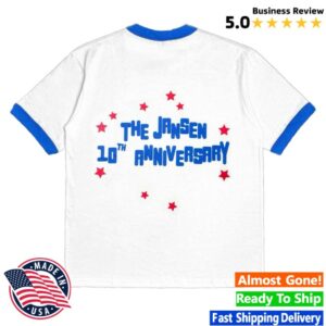 kenny The Jansen Merch The Jansen 10Th Anniversary Ringer Shirt1