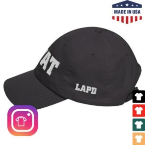 kenny The Lapd Store Swat Bold Logo Dad Hat1