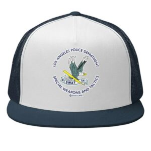 kenny The Lapd Store Swat Logo Trucker Hat