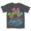 kenny The Lost Bros Merch Neon Checkered Balloon Tee